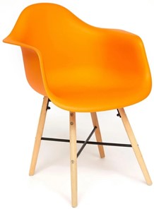 Кресло CINDY (EAMES) (mod. 919) 60х62х79 оранжевый арт.19049 в Элисте