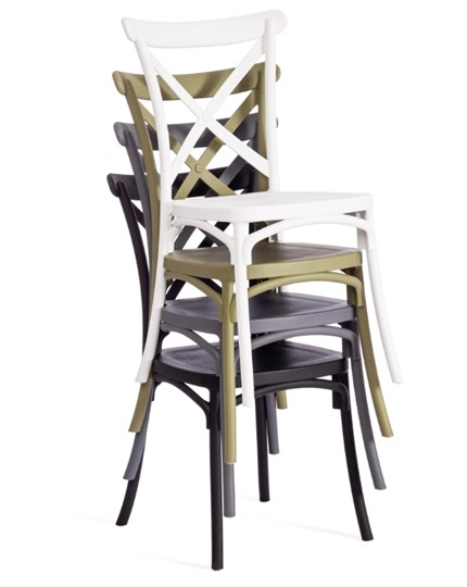 Кухонный стул CROSS (mod. PL24) 48х58х89 White (белый) 11954 арт.20052 в Элисте - изображение 9