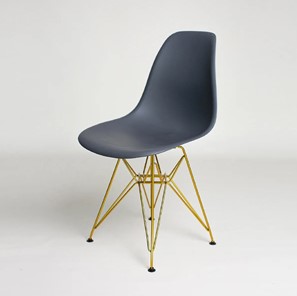 Кухонный стул DSL 110 Gold (темно-серый) в Элисте - предосмотр