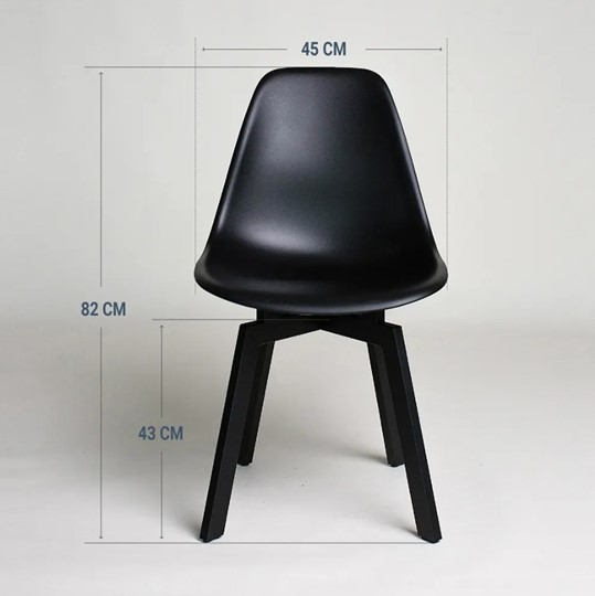 Обеденный стул DSL 110 Grand Black (Черный) в Элисте - изображение 1