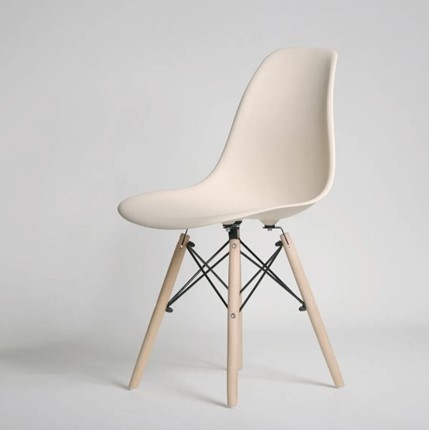 Обеденный стул DSL 110 Wood (бежевый) в Элисте - изображение