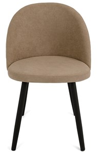Обеденный стул Капри-5, ноги R38 черные/велюр T184 Кофе с молоком в Элисте - предосмотр 1