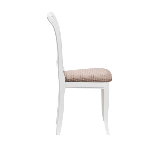 Обеденный стул Leset Остин (Белый/жаккард Flora) в Элисте - изображение 2