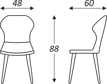 Обеденный стул Марио (Бежевый Т01/ноги белые) в Элисте - предосмотр 1
