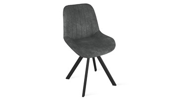 Обеденный стул Марвел Исп. 2 К2 (Черный муар/Микровелюр Wellmart Graphite) в Элисте