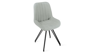 Обеденный стул Марвел Исп. 2 К4 (Черный муар/Велюр Confetti Silver) в Элисте