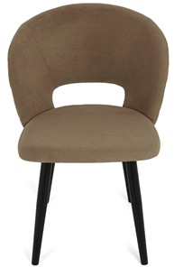 Обеденный стул Мишель, ноги R38 черные/велюр T184 Кофе с молоком в Элисте - предосмотр 1