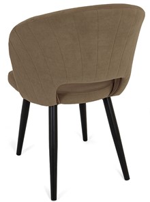 Обеденный стул Мишель, ноги R38 черные/велюр T184 Кофе с молоком в Элисте - предосмотр 4