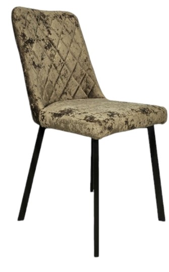 Обеденный стул Ретро С119 (отшив-ромб,опора профиль - покраска под хром) в Элисте - изображение 2
