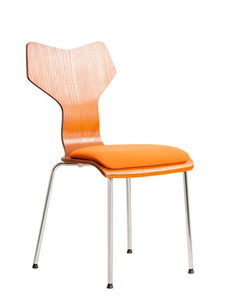 Кухонный стул Roxy wood chrome, ткань A в Элисте - изображение