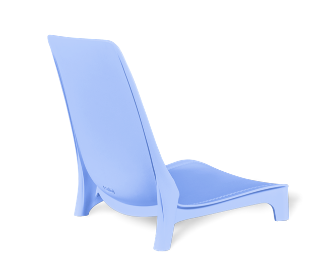 Обеденный стул SHT-ST75/S424-C (голубой/коричневый муар) в Элисте - изображение 2