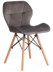 Кухонный стул STUTTGART (mod. 74) 50х47х73 серый (HLR 24)/натуральный арт.17222 в Элисте