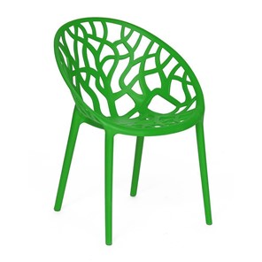 Кресло кухонное BUSH (mod.017) пластик 60*58,5*80 зеленый, арт.12653 в Элисте