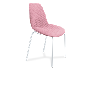 Обеденный стул SHT-ST29-С22 / SHT-S130 HD (розовый зефир/хром лак) в Элисте