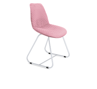 Обеденный стул SHT-ST29-С22 / SHT-S38 (розовый зефир/хром лак) в Элисте - предосмотр
