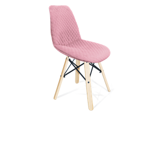 Обеденный стул SHT-ST29-С22 / SHT-S70 (розовый зефир/прозрачный лак/черный муар) в Элисте