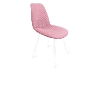 Обеденный стул SHT-ST29-С22 / SHT-S95-1 (розовый зефир/белый муар) в Элисте - предосмотр