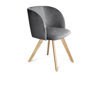 Обеденный стул SHT-ST33 / SHT-S39 (угольно-серый/прозрачный лак) в Элисте