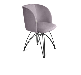 Обеденный стул SHT-ST33 / SHT-S112 (сиреневая орхидея/черный муар) в Элисте