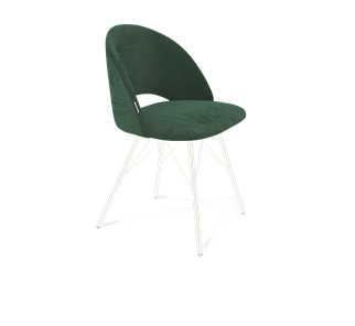 Обеденный стул SHT-ST34 / SHT-S37 (лиственно-зеленый/белый муар) в Элисте