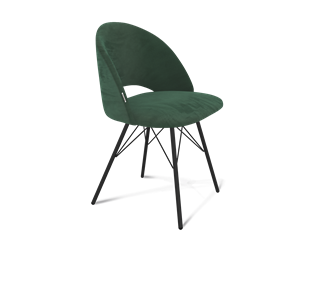 Обеденный стул SHT-ST34 / SHT-S37 (лиственно-зеленый/черный муар) в Элисте