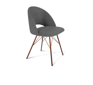 Обеденный стул SHT-ST34 / SHT-S37 (платиново-серый/медный металлик) в Элисте