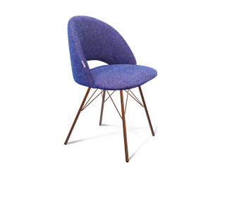 Обеденный стул SHT-ST34 / SHT-S37 (синий мираж/медный металлик) в Элисте