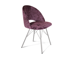 Обеденный стул SHT-ST34 / SHT-S37 (вишневый джем/хром лак) в Элисте