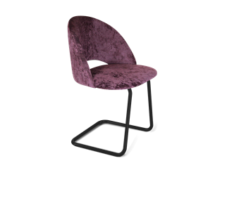 Обеденный стул SHT-ST34 / SHT-S45-1 (вишневый джем/черный муар) в Элисте