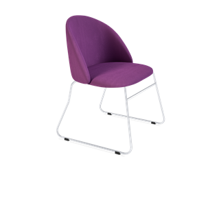 Обеденный стул SHT-ST35 / SHT-S167 (ягодное варенье/хром лак) в Элисте