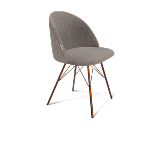 Обеденный стул SHT-ST35 / SHT-S37 (тростниковый сахар/медный металлик) в Элисте