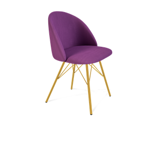 Обеденный стул SHT-ST35 / SHT-S37 (ягодное варенье/золото) в Элисте