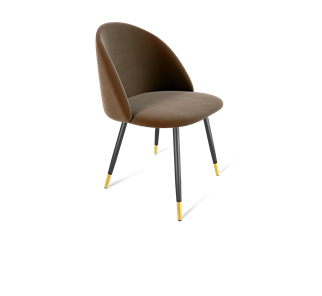 Обеденный стул SHT-ST35 / SHT-S95-1 (кофейный ликер/черный муар/золото) в Элисте
