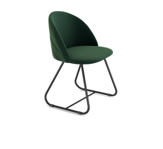 Обеденный стул SHT-ST35-2 / SHT-S38 (лиственно-зеленый/черный муар) в Элисте - предосмотр
