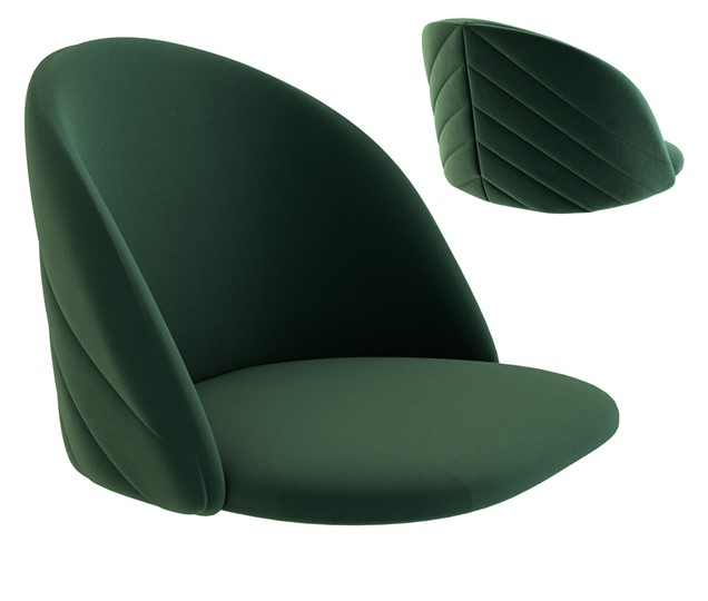 Обеденный стул SHT-ST35-2 / SHT-S38 (лиственно-зеленый/черный муар) в Элисте - изображение 1
