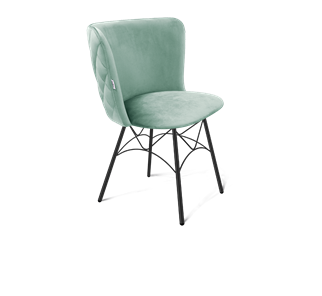 Обеденный стул SHT-ST36-3 / SHT-S107 (нежная мята/черный муар) в Элисте