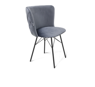 Обеденный стул SHT-ST36-3 / SHT-S64 (нейтральный серый/черный муар) в Элисте