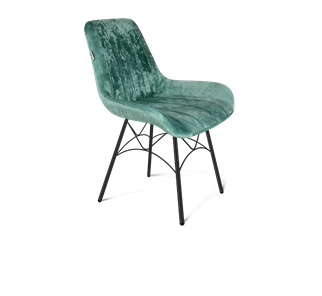 Обеденный стул SHT-ST37 / SHT-S107 (зеленый чай/черный муар) в Элисте