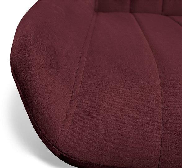 Обеденный стул SHT-ST37 / SHT-S122 (рубиновое вино/темный орех/черный муар) в Элисте - изображение 5