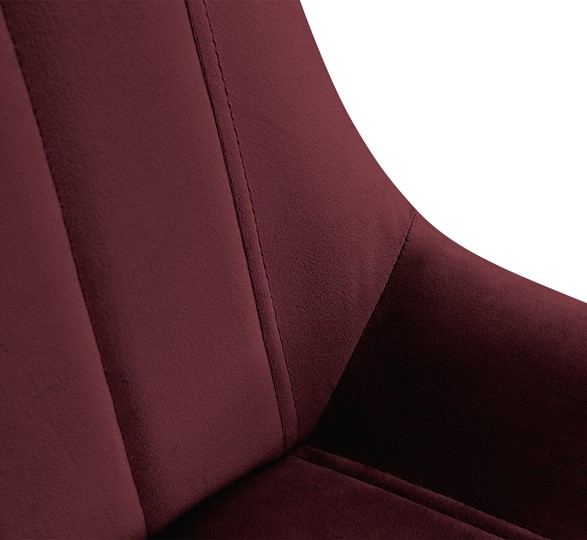 Обеденный стул SHT-ST37 / SHT-S70 (рубиновое вино/темный орех/черный муар) в Элисте - изображение 3