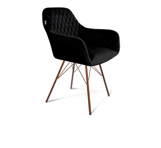 Обеденный стул SHT-ST38 / SHT-S37 (ночное затмение/медный металлик) в Элисте