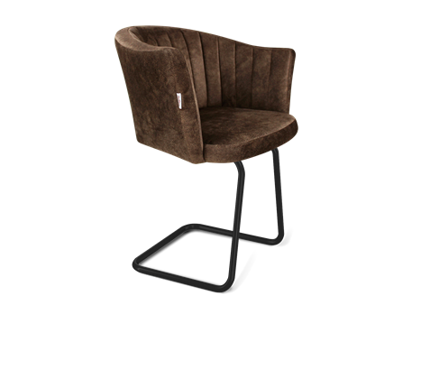 Обеденный стул SHT-ST42-1 / SHT-S45-1 (кофейный трюфель/черный муар) в Элисте - изображение