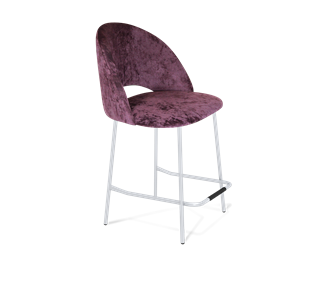 Полубарный стул SHT-ST34 / SHT-S29P-1 (вишневый джем/хром лак) в Элисте - предосмотр