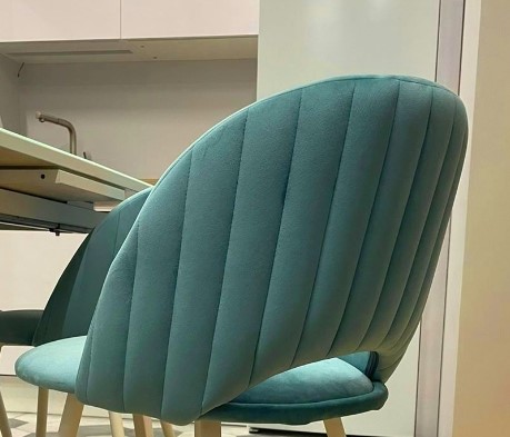 Полубарный стул SHT-ST34-1 / SHT-S66-1 (голубая пастель/черный муар) в Элисте - изображение 8