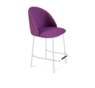 Полубарный стул SHT-ST35 / SHT-S29P-1 (ягодное варенье/хром лак) в Элисте