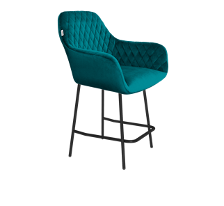 Полубарный стул SHT-ST38 / SHT-S29P-1 (альпийский бирюзовый/черный муар) в Элисте