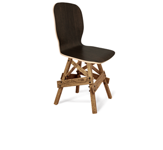Обеденный стул SHT-ST15-1/S71 (венге/дуб брашированный коричневый) в Элисте