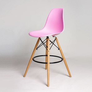 Барный стул DSL 110 Wood bar (розовый) в Элисте