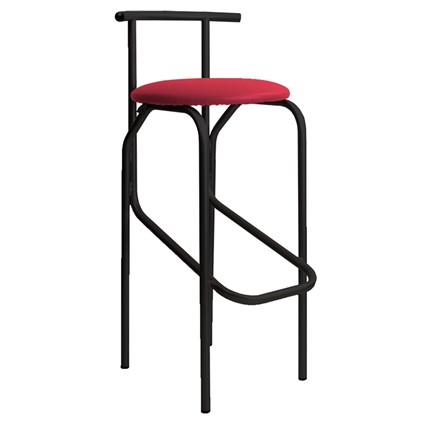 Кухонный барный стул Jola black, кожзам V в Элисте - изображение