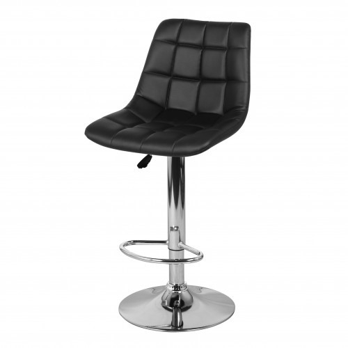 Барный стул МАРСЕЛЬ WX-2820 экокожа черный в Элисте - изображение 1